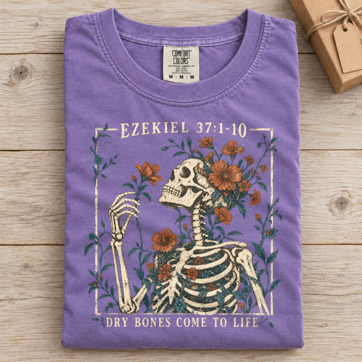 Ezekiel 37 Dry Bones Come To Life Comfort Colors T-Shirt Violet