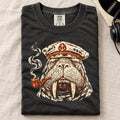 Captain Walrus Comfort Colors T-Shirt Black